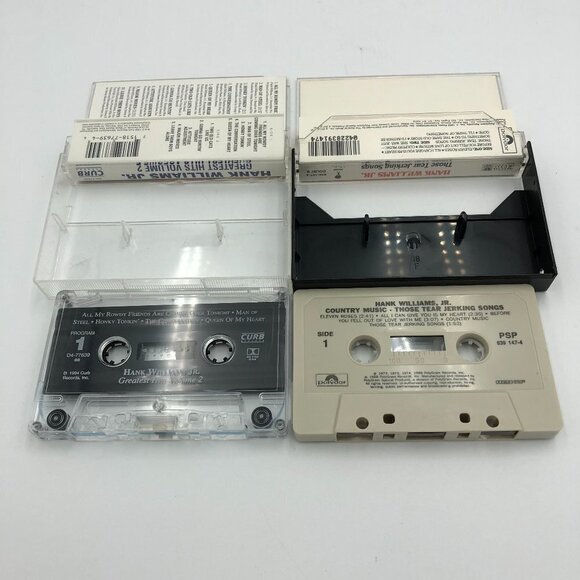 Hank Williams Jr. Cassettes - Picture 3 of 3
